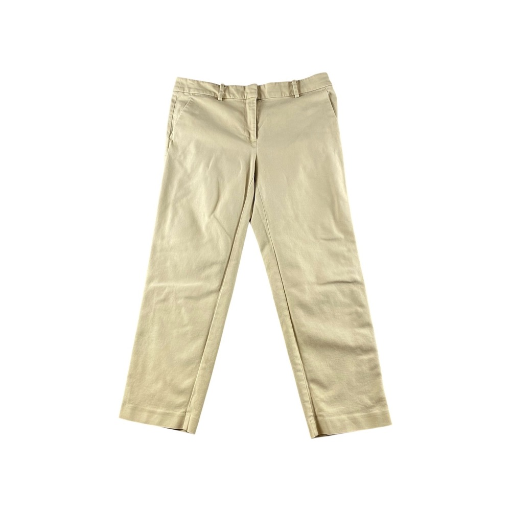 LOFT The Riviera Slim Khaki Chino Pants Women's Size 6 Straight Leg Casual